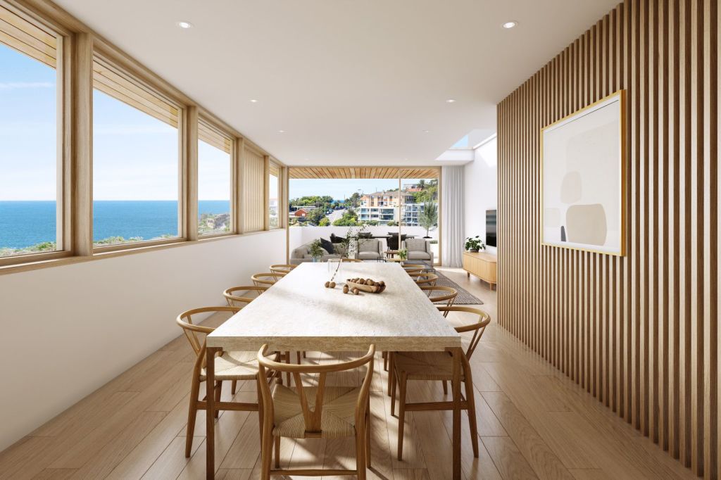 The glam, DA-approved design that comes with the sale. Photo: PPD Real Estate