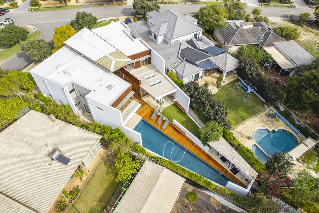 The house from above. Photo: Shore Property