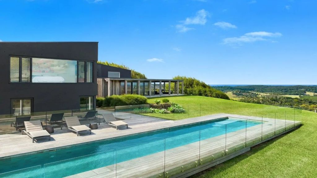 This luxury home near Byron Bay is for lease for $15,000 a week. Photo: Conlon &amp; Co