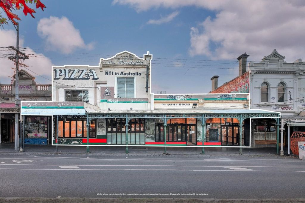 Iconic La Porchetta building for sale in Carlton North