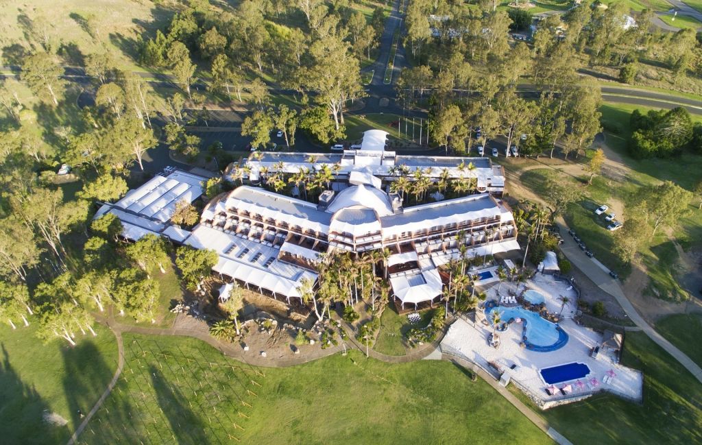 Iconic Scenic Rim golf resort partially sold, remainder on market for $100m – polo fields, school included