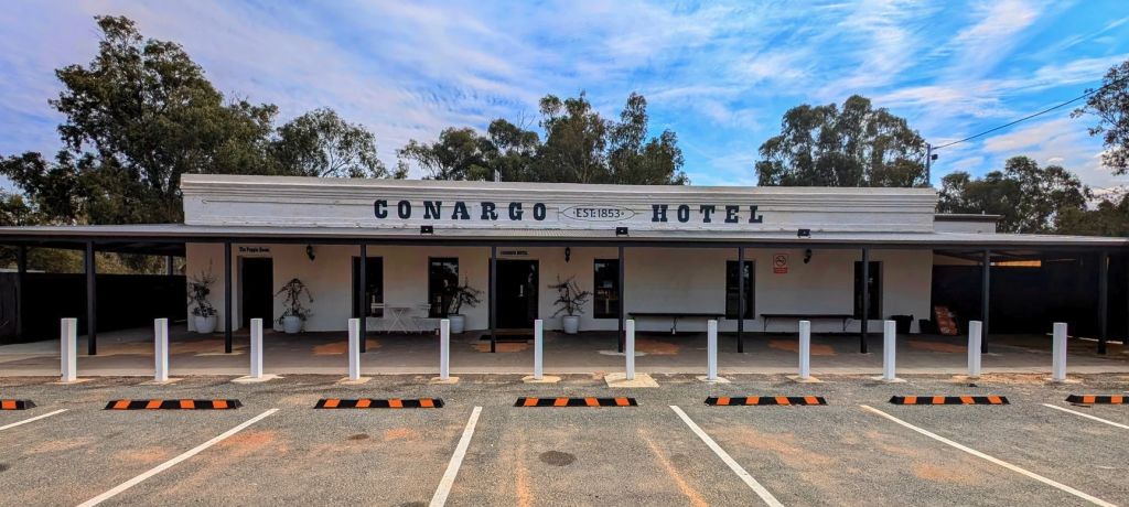 The Conargo Hotel – bush-bashing pitstop behind Australia's most popular bumper sticker – is looking for new owners