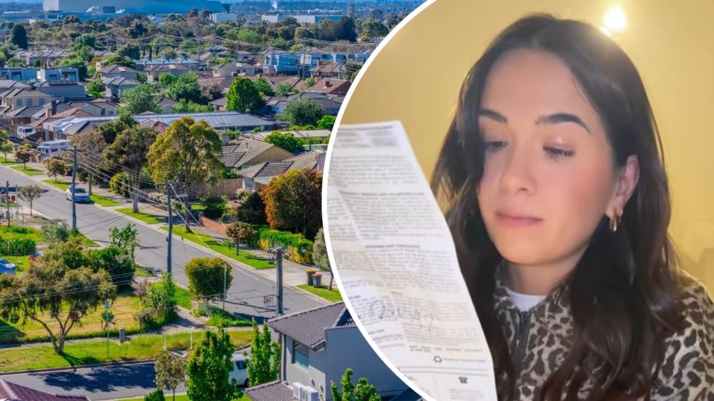 Aussie’s shock after receiving first letter in new house