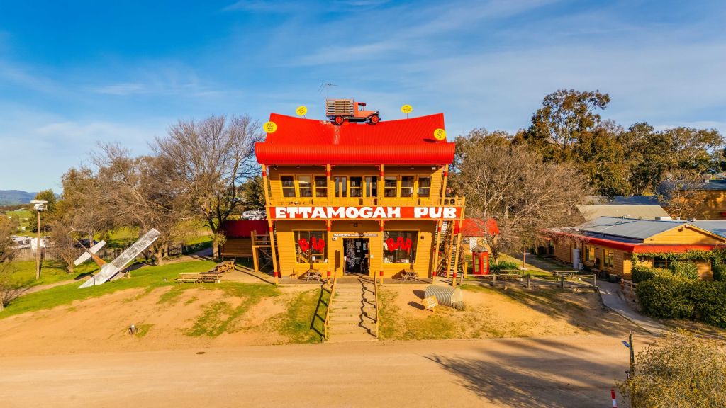 Australian icon the original Ettamogah Pub is listed for sale