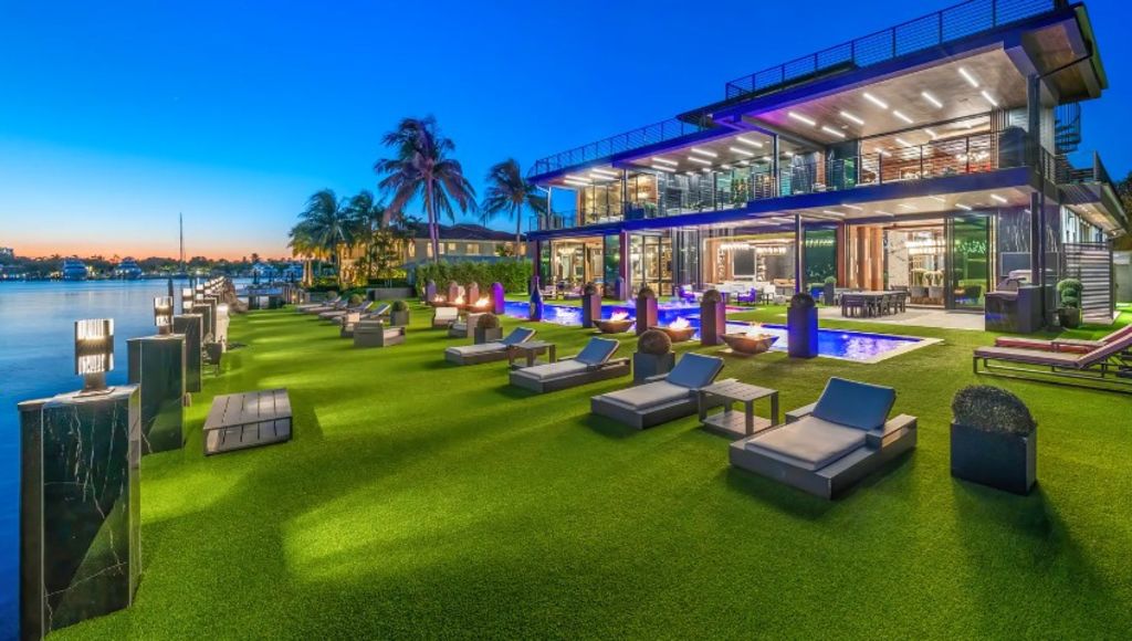 The $60 million waterfront Florida mansion where 'every inch is an experience'