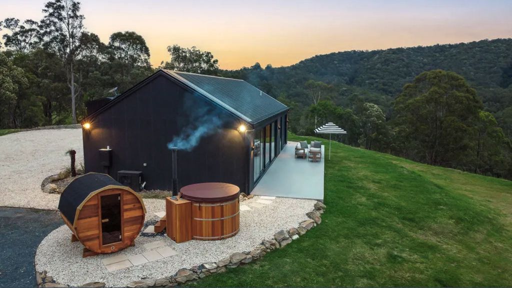 Secluded Airbnb with hot tub, sauna for sale on NSW Mid North Coast