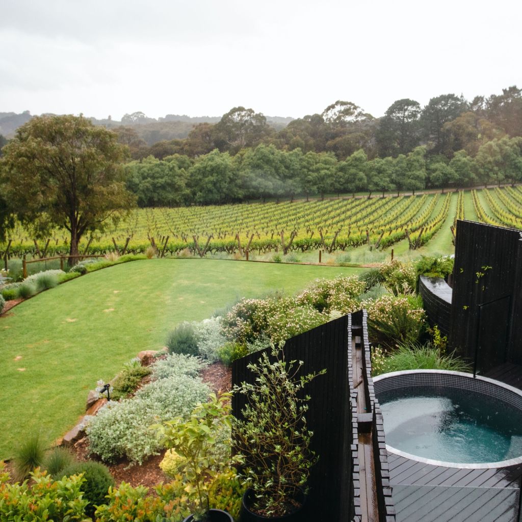 Remotely run vineyard-backed luxury villas in Red Hill