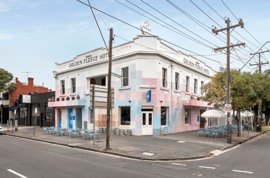 Shear brilliance: Check out the Golden Fleece Hotel's rooftop
