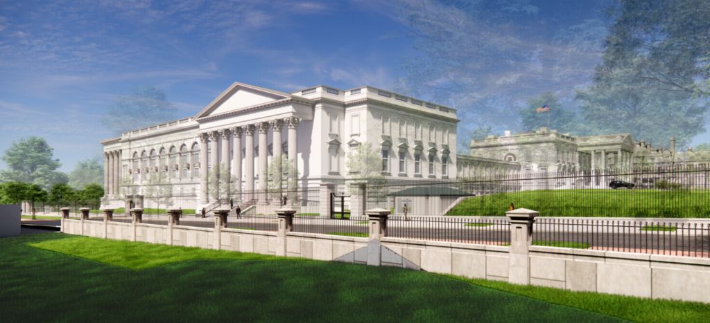 New White House ballroom render.