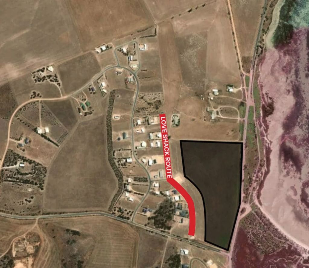 Turn a seaside fling with Loveshack Route, Streaky Bay into a long-term commitment