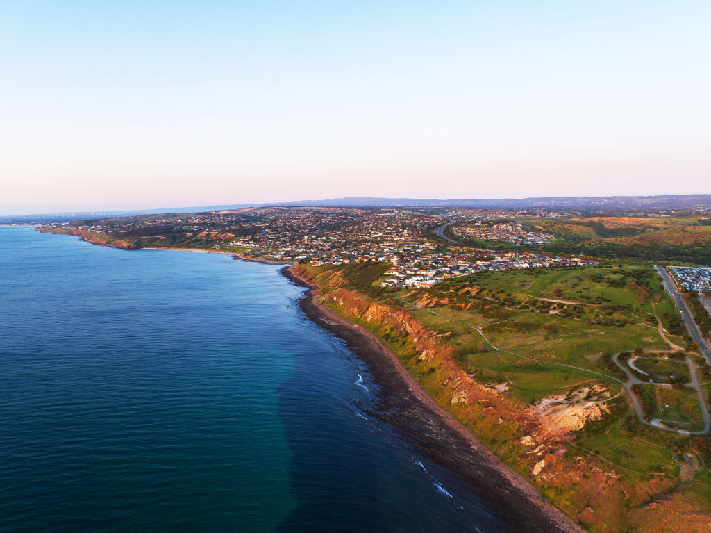 An Adelaide oceanfront site sitting above 280-million-year-old cliffs just sold for $45m+