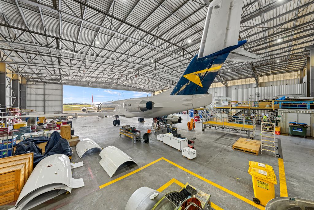 'The coolest listing': rare Brisbane Airport hangars hit the market
