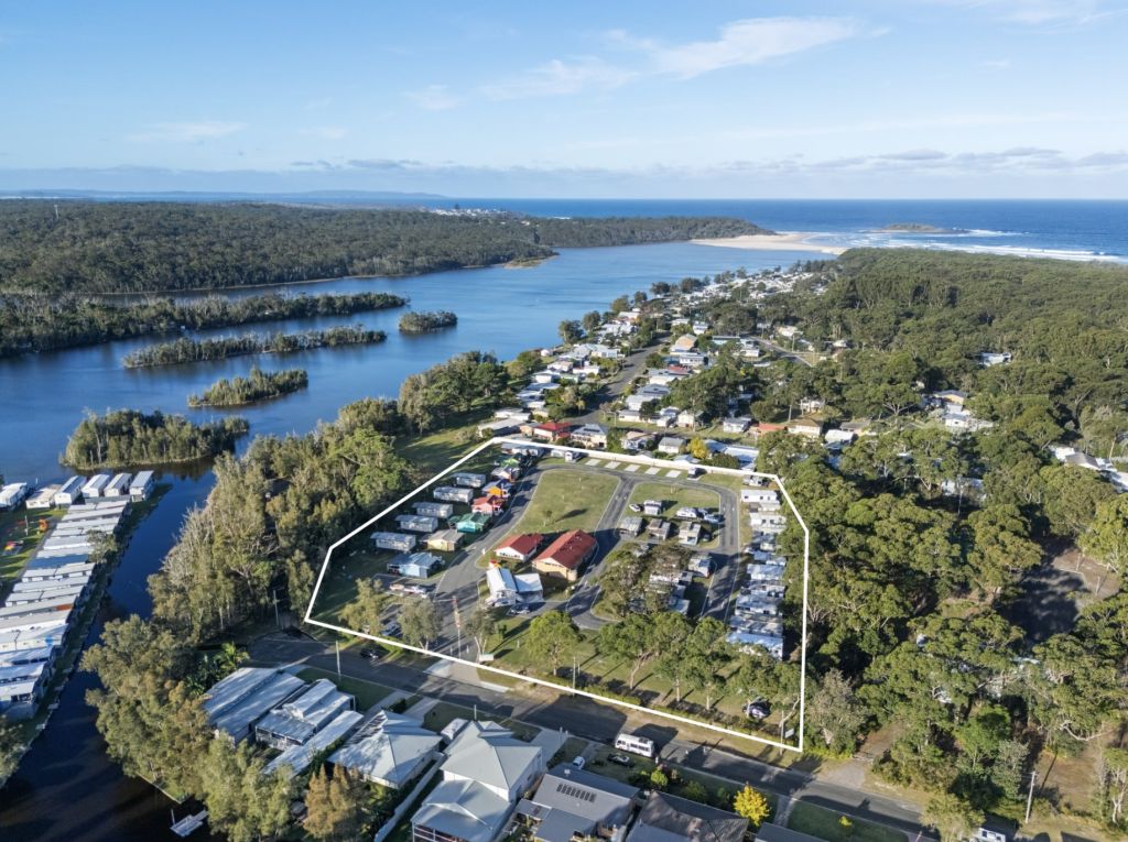 Popular caravan park with development upside for sale