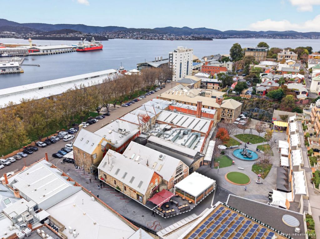Fully-leased Salamanca sandstone warehouse tipped to top $10m near MONA ferry