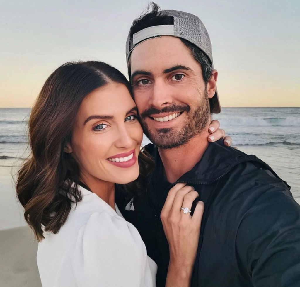 Former Miss World Australia, Erin Holland and Cricketer Ben Cutting