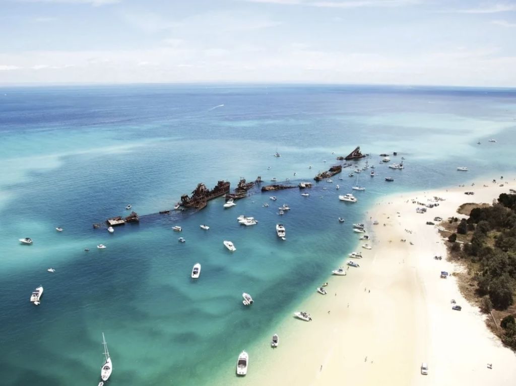 The Moreton Island business for sale with a 4WD fleet