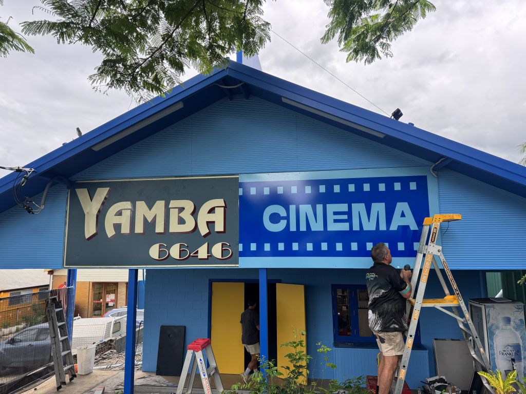 Rebecca and Tom were looking for a holiday home. They bought the local cinema instead