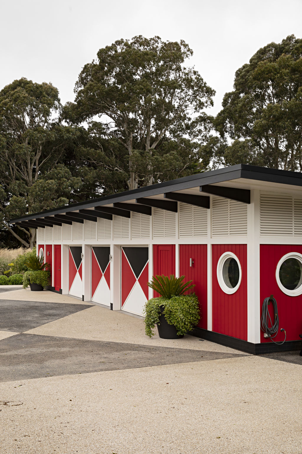 Who says red and green should never be seen? Inside a vibrant mid ...