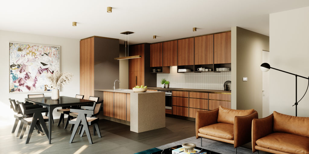 52 new apartments and townhouses for sale on the most elevated site in