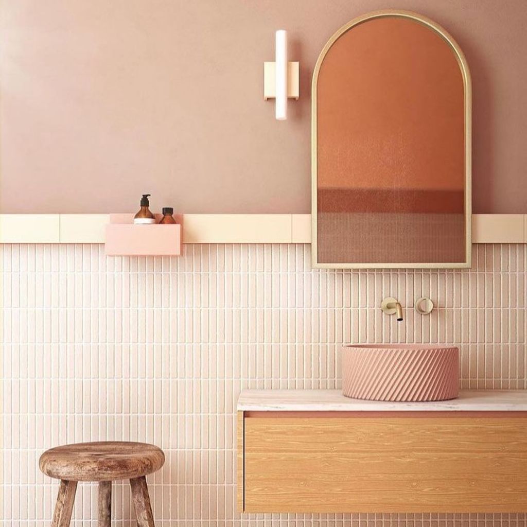 Colour crush Why pink bathrooms are making a comeback