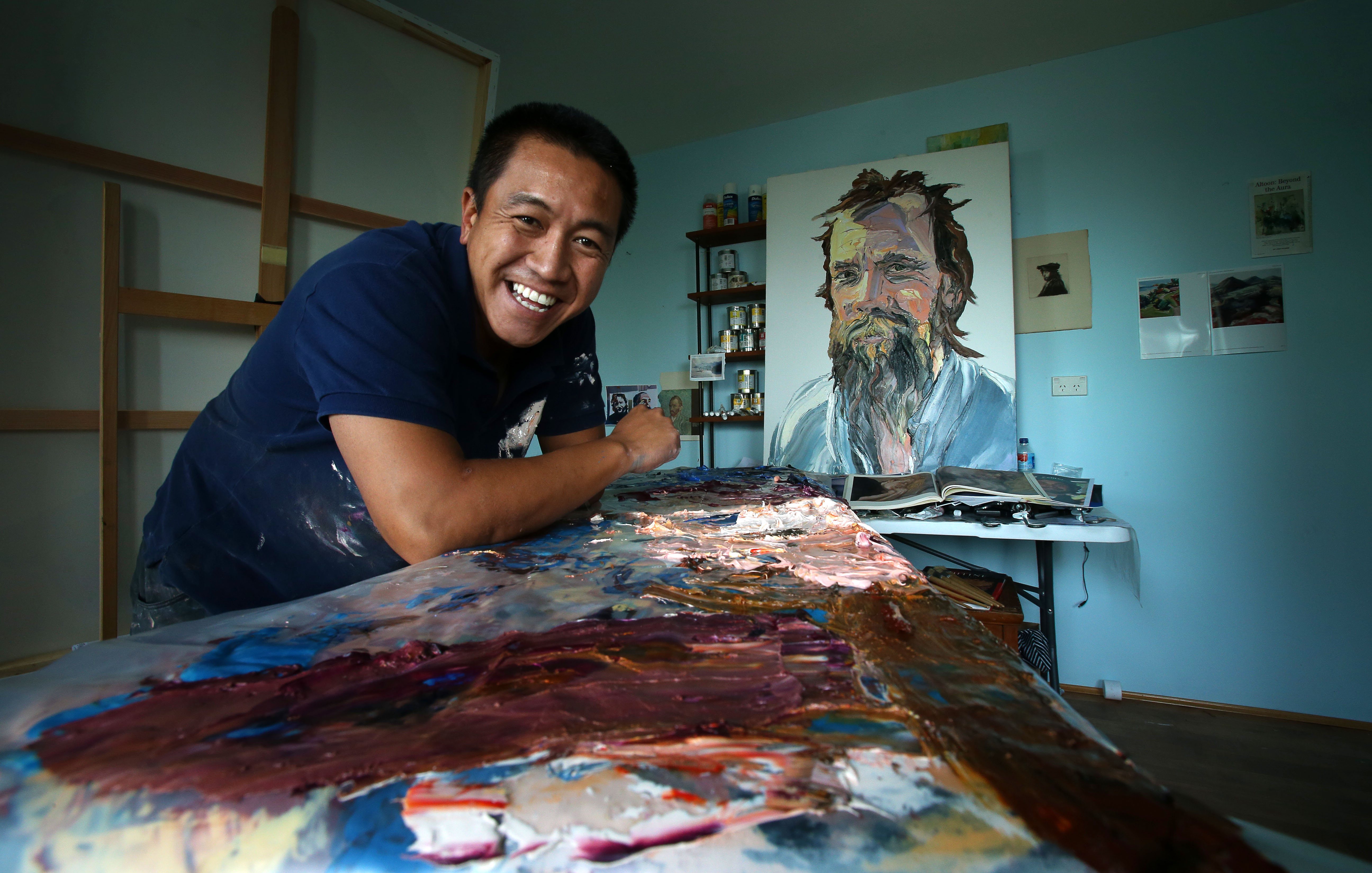 Anh Do interviews Australian celebrities in his fourth season of Brush